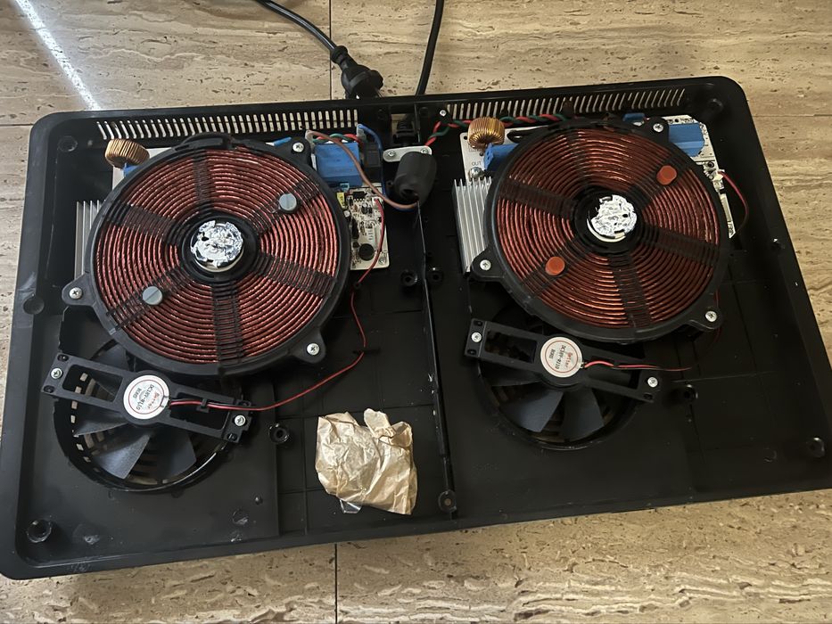 Placa dupla Indusao portátil , 3500w , avariada