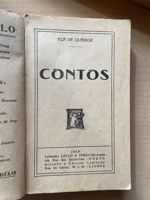 Contos de Eça de Queirós. Muito antigo