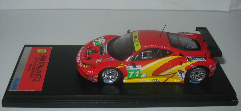 Ferrari 458 Italia GT2 - Le Mans 2011 - Rui Águas, Kauffman, Waltrip