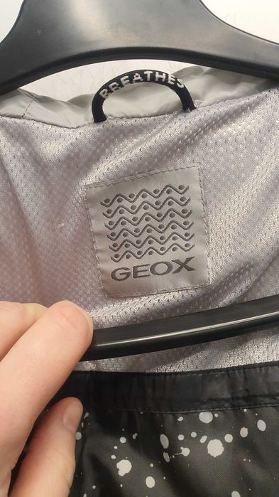 Geox kurtka płaszcz puch 34 xs s 36 damska ciepła