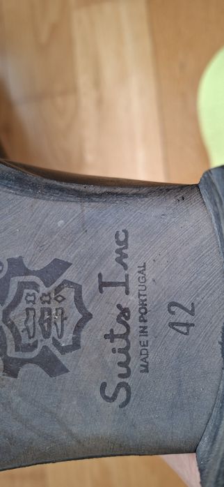 Sapatos Pretos Homem Tam 42 Suits Inc