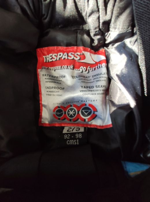 Calças de neve 2/3 anos novas