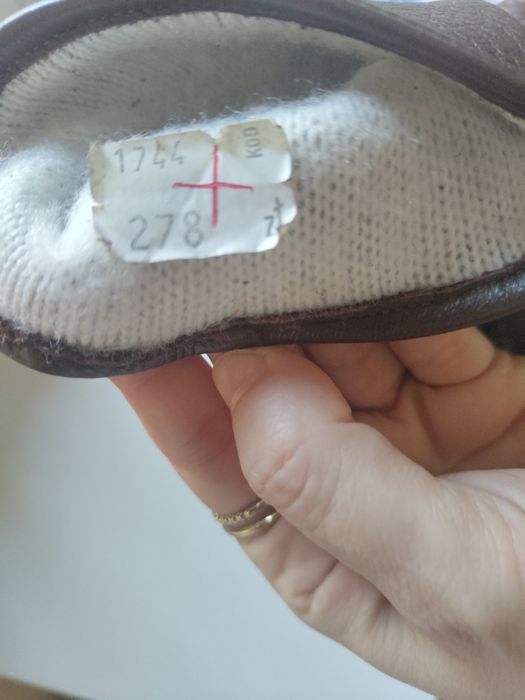 Rękawiczki męskie skórzane