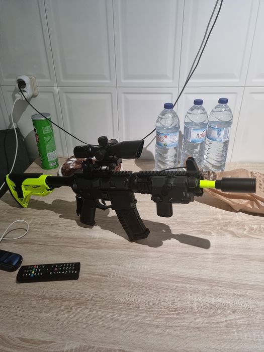 Vendo equipamento airsoft tudo junto ou troco por aquario minimo  300l, VR da ps5 ou portatil actual