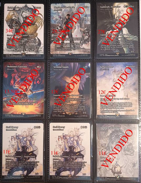 Mtg Final Fantasy Through the Ages - Cartas desde 0,75€