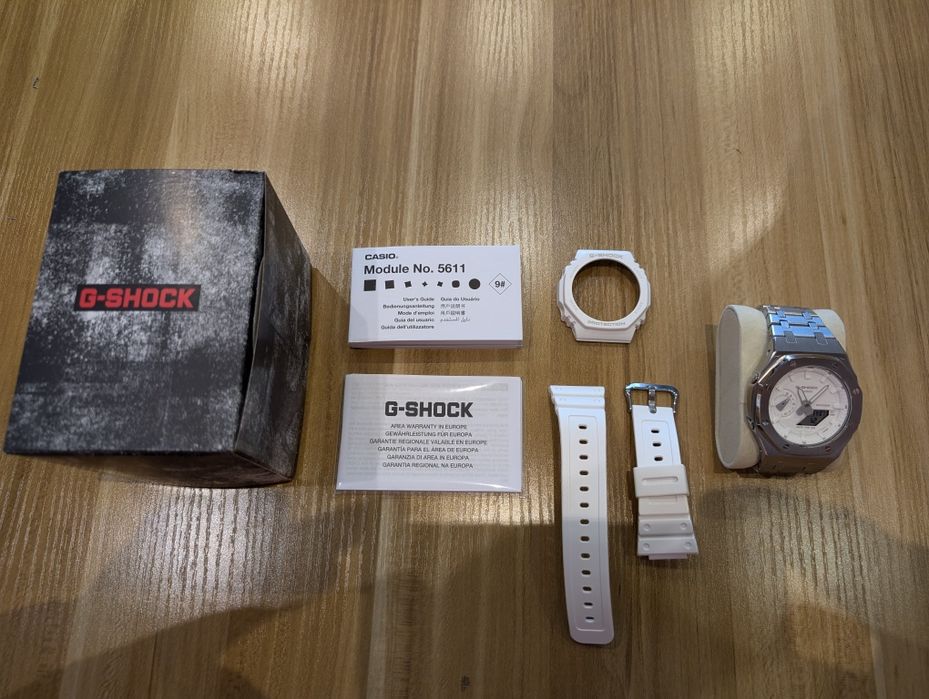 G-Shock Mod CasiOak Casio GA-2100-7A7