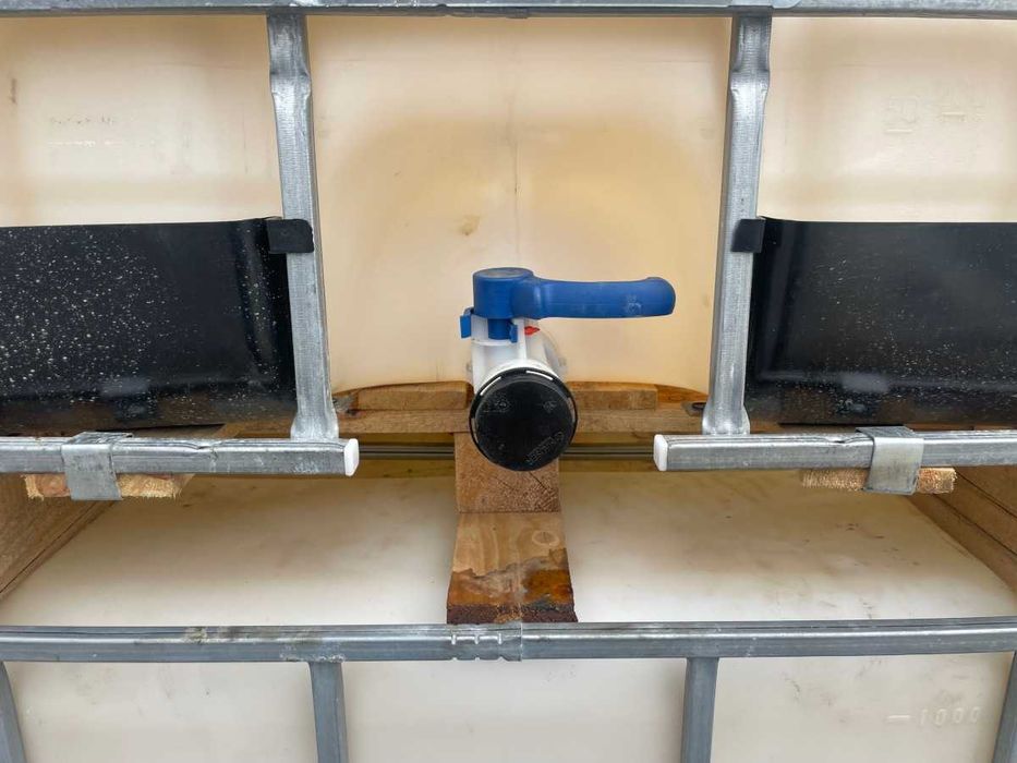 zbiornik 1000L mauzer pojemnik zbiorniki deszczówkę szambo dowóz