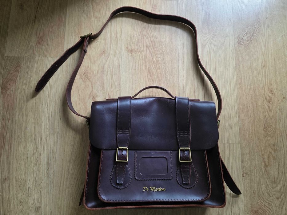 Dr. Martens 15-inch Leather Satchel bag