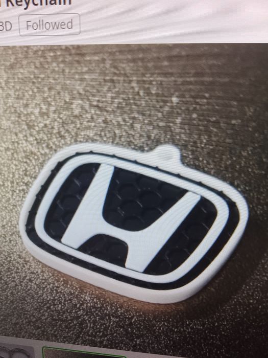 Brelok do kluczy Hondy