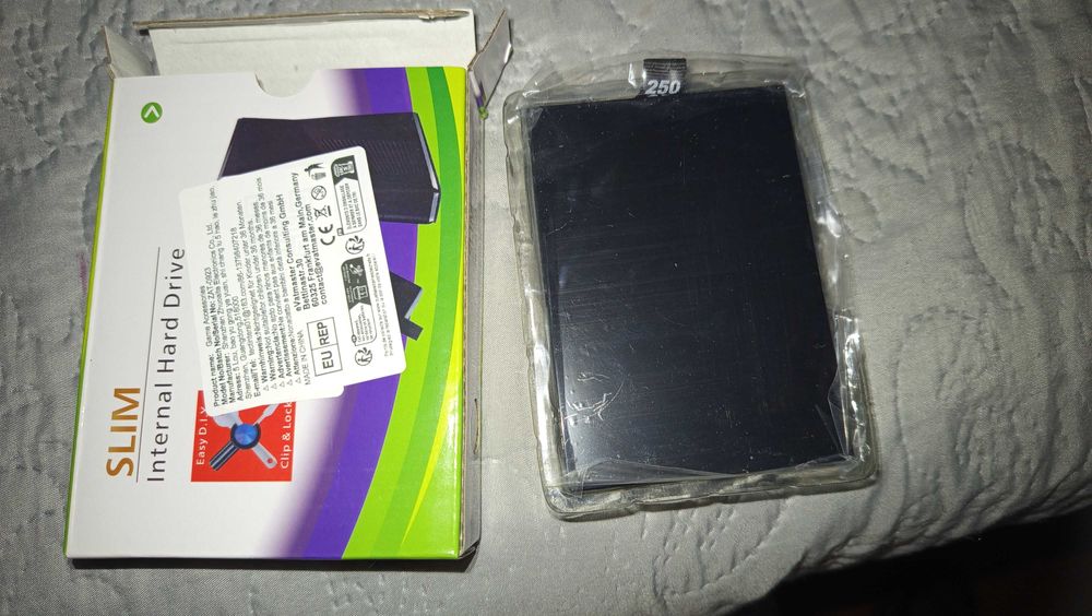 Disco rígido interno para xbox 360 slim, disco rígido com 250gb