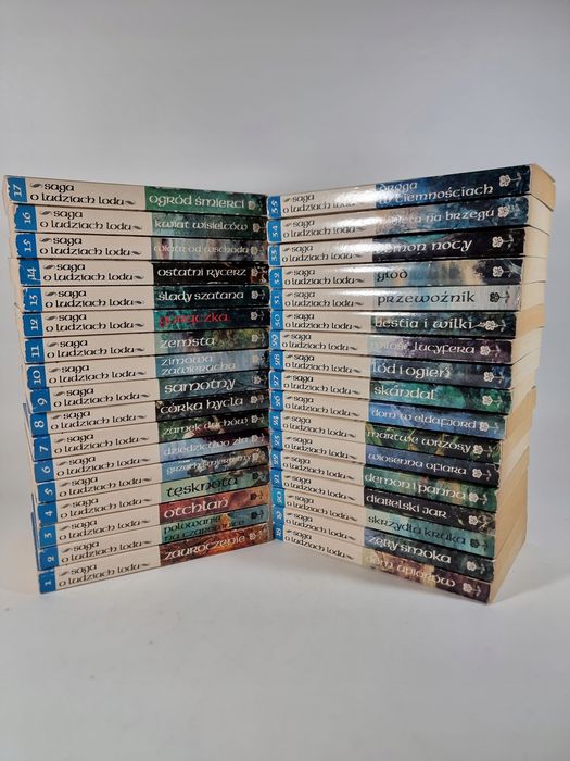 Saga o Ludziach Lodu 1-35 / bez tomu 25 / Margit Sandemo