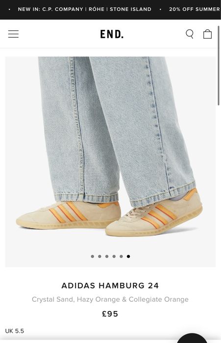 Adidas hamburg orange online
