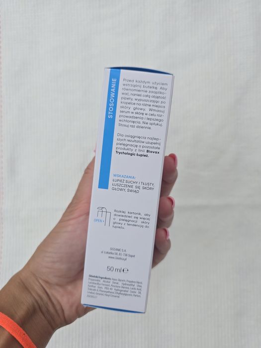 Biovax Trychologic – Serum do skóry głowy Łupież