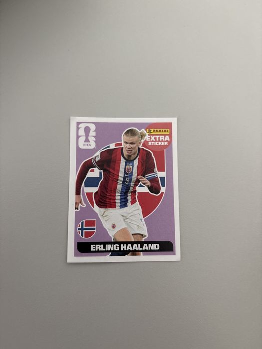 Sticker Extra Panini FIFA World Cup 2026 do Erling Haaland