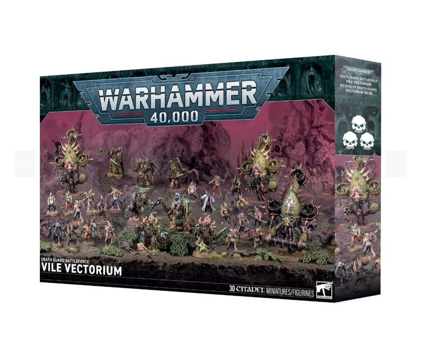 Death Guard Battleforce Vile Vectorium - 40k NOWY