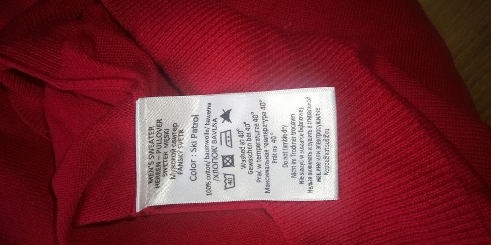 Sweter męski xxl