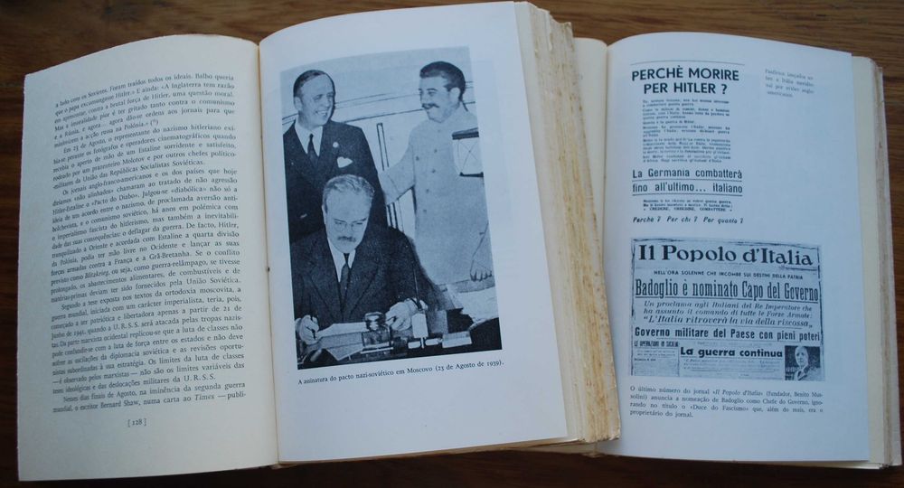Ascensão e Queda do Fascismo (I e II Volumes Completo) - 1º Edição
