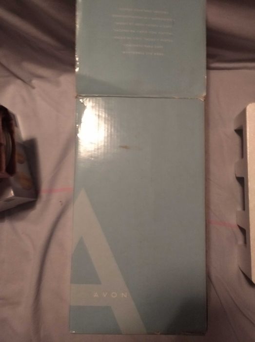 Copos de cafe com prato de porcelana Avon