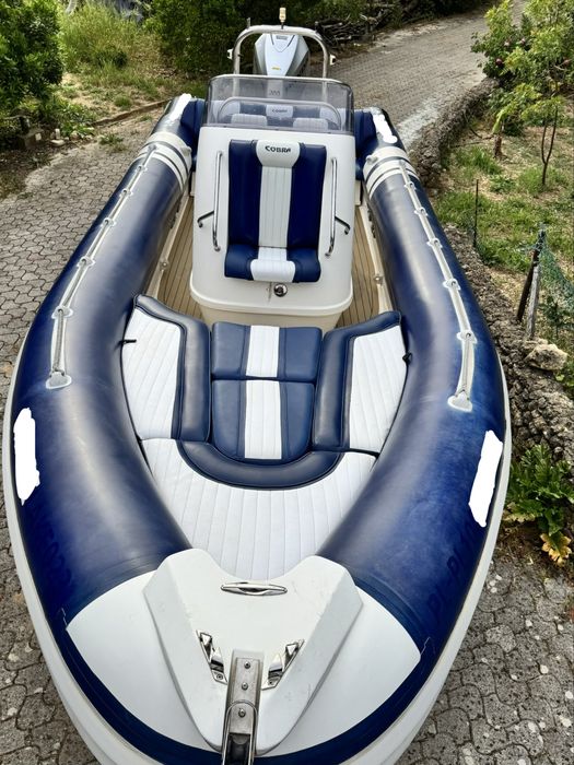 Semi rigido rib cobra 7.5m com honda 200