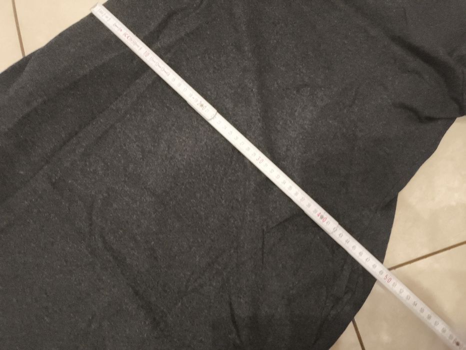 Szara sukienka dresowa 42 XL