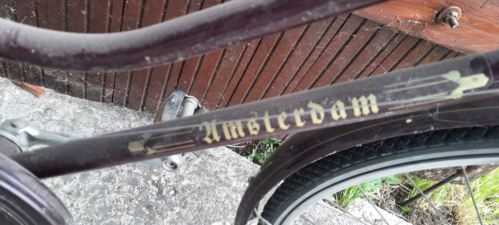 Stary rower holenderski amsterdam