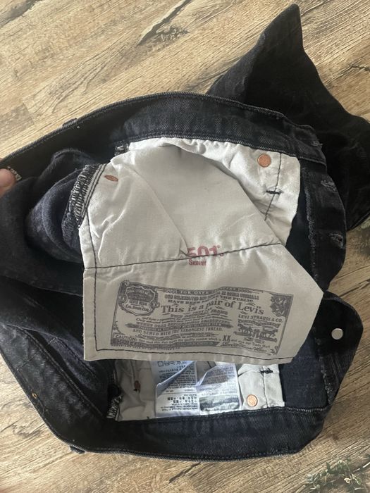 Шорты джинсовые levis 501 s/m