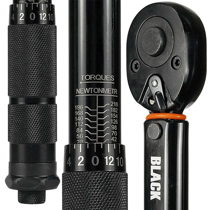 Klucz dynamometryczny   1/2" 28-210Nm  460mm