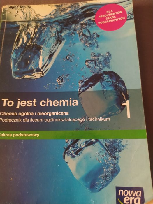 Podręcznik do chemii.