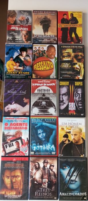 Lote, 34 Filmes DVD