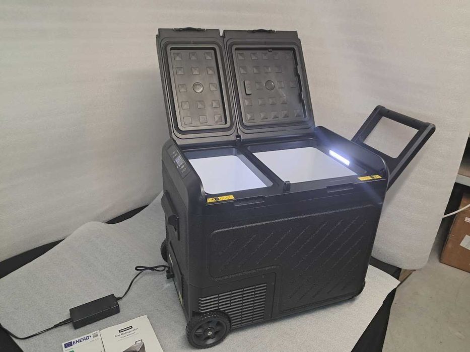 Lodówka +  zamrażarka turystyczna kompresorowa 45 L 68W cena ZIMA