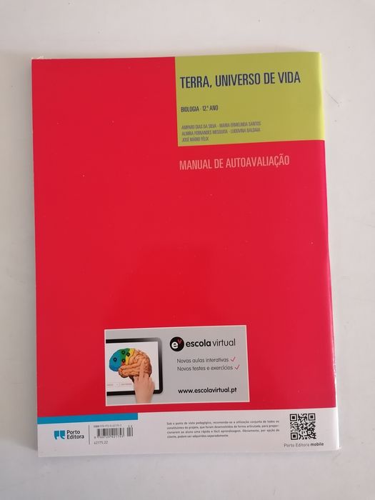 Caderno de Atividades Biologia 12° ano, Terra, Universo de Vida