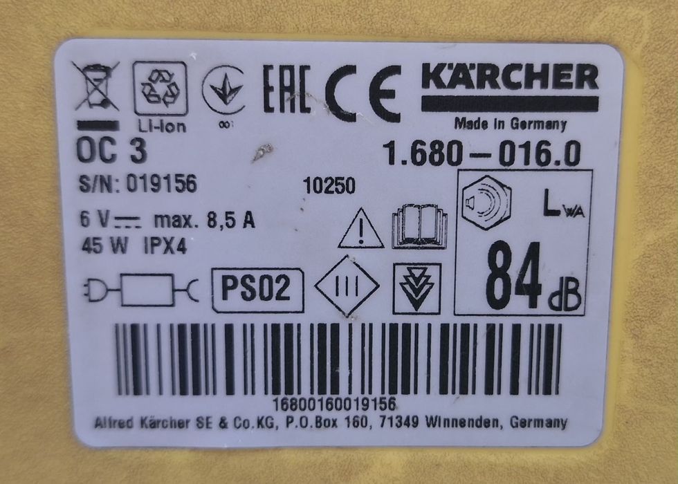 Karcher OC3 używany