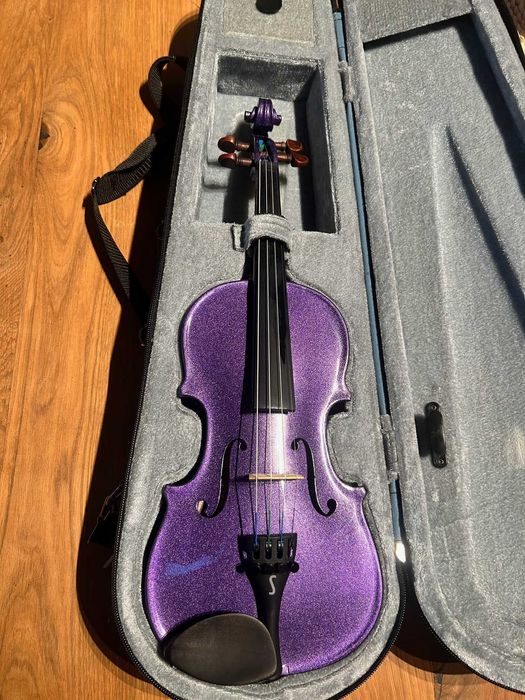 Stentor HARLEQUIN 1/4 Skrzypce akustyczne + futerał+ podpórka na ramie