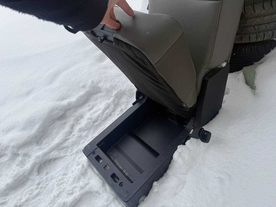 Сидіння трансформер з механізмом складання 2в1 додаткове місце