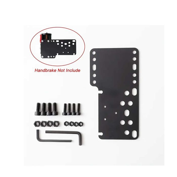 Універсальна монтажна плита для ігрового ручного гальма та шифтерів