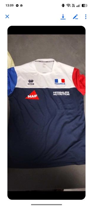 Koszulka Francji i Polski