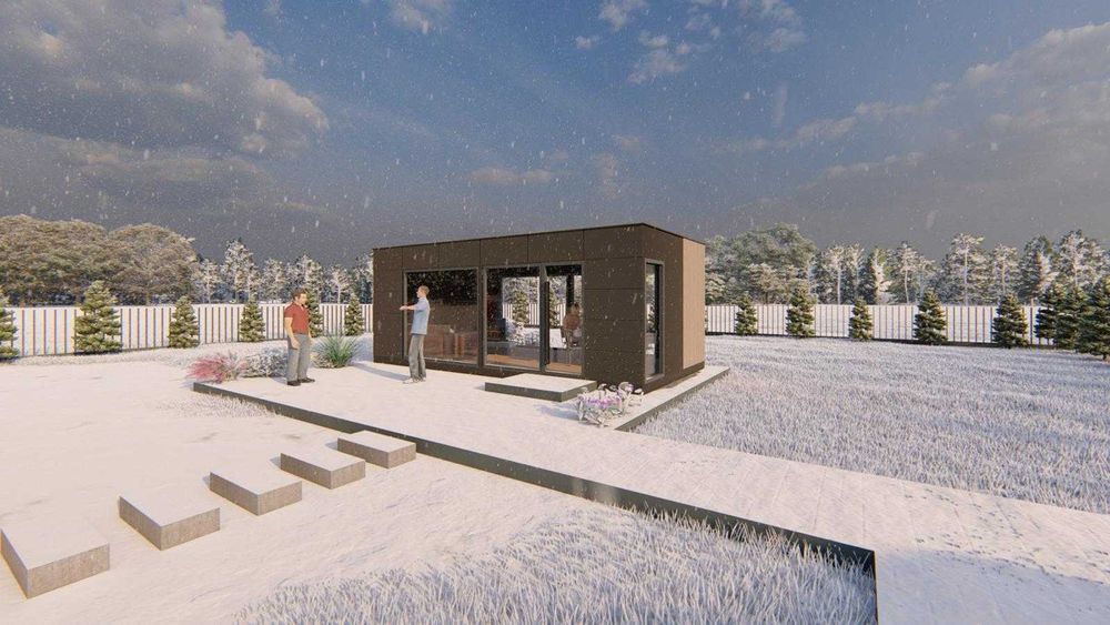 Dom Domek modułowy mobilny BEZ POZWOLENIA zezwolenia zgłoszenia Altana