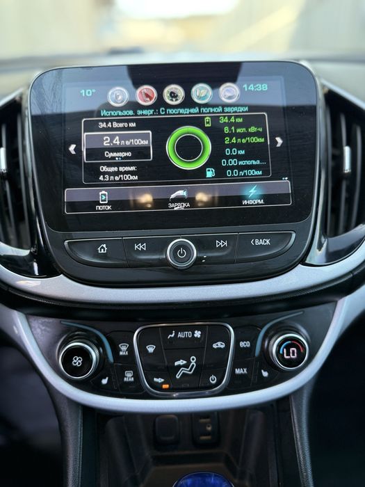 Chevrolet Volt 2 2016г.Plug-in Hybrid до90км на зарядке,до 5л.расход