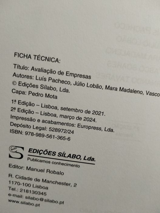 Avaliação de Empresas