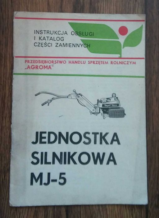 MJ-5 instrukcja obsługi Mepol Terra Agroma kosiarka dzik glebogryzarka
