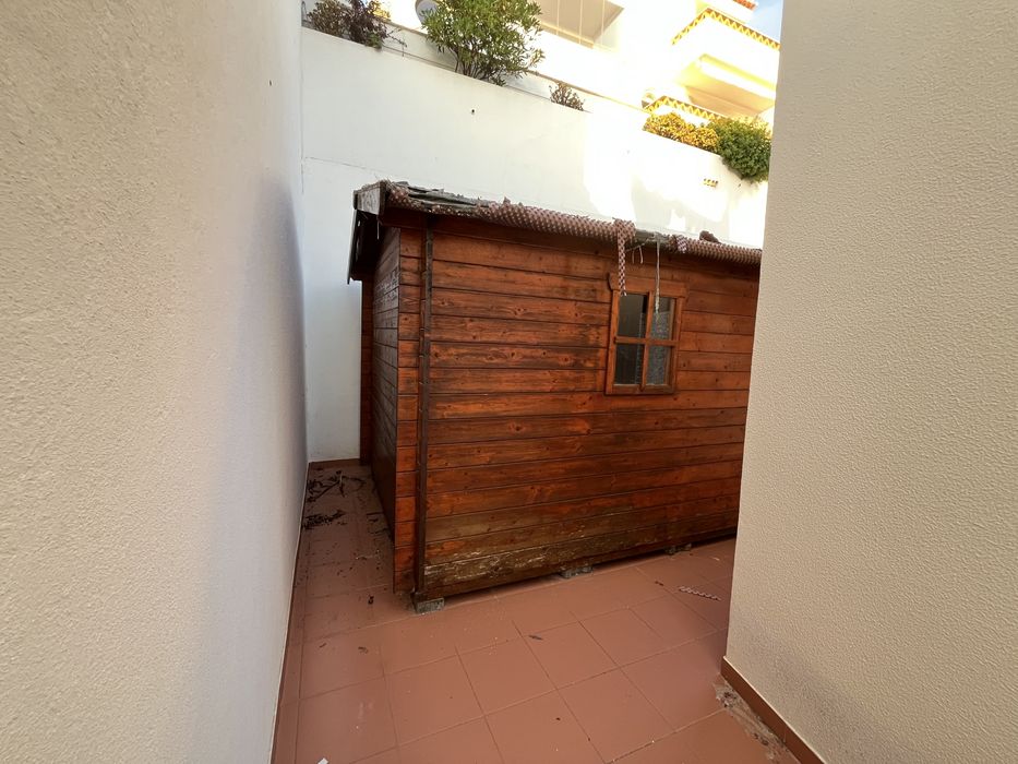 Casa de Abrigo de madeira Wood shed