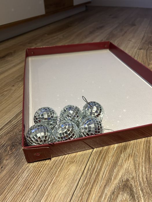 Ozdoby choinkowe kule disco