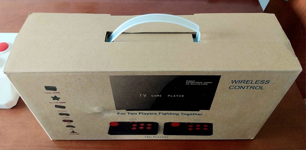 Consola Retro Wireless + de 1000 jogos, 2 comandos c/nova, Hdmi/Usb