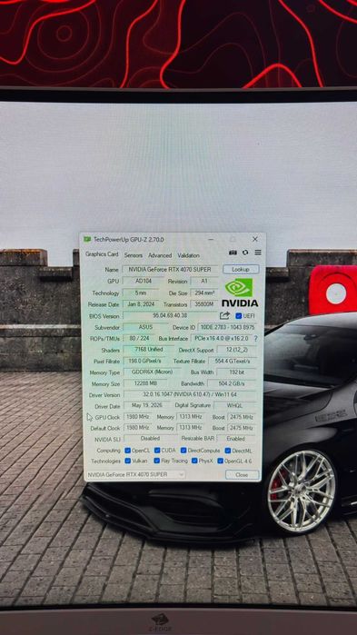 Asus RTX 4070 Super EVO OC Edition 12GB