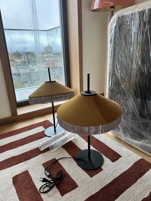 Conjunto de candeeiros de quarto