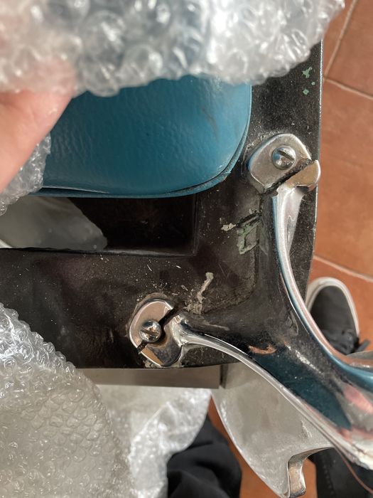 Cadeira barbeiro antiga