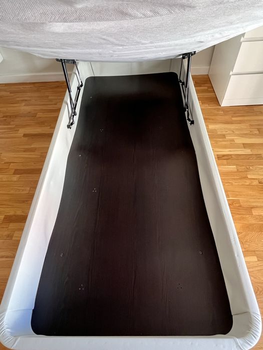 Cama com arrumação 90/200 IKEA