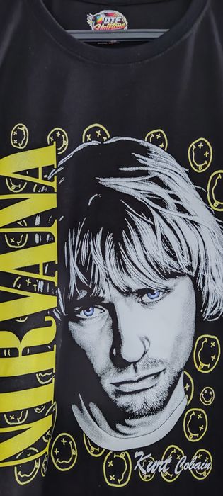 T-shirt da banda Nirvana