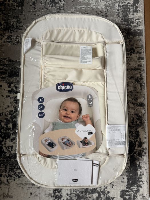 Ергономічний матрац-кокон Chicco Mommy Pod 3 в 1