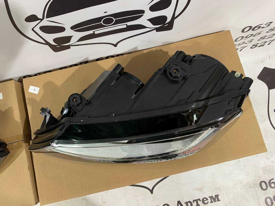 Фары с LED полосой VW Jetta 2012 2013 2014 2015 2016 2017 2018 джетта